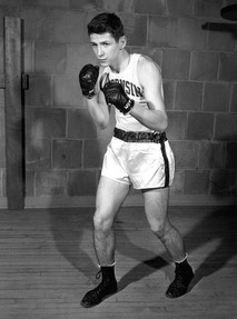 Haunted by depression, Charlie Mohr grew increasingly apprehensive as his championship fight approached. Photo Courtesy UW-Madison Archives