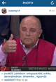 Barry Alvarez giving a thumbs up 