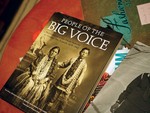 &quot;People of the Big Voice&quot; book on desk in office. 