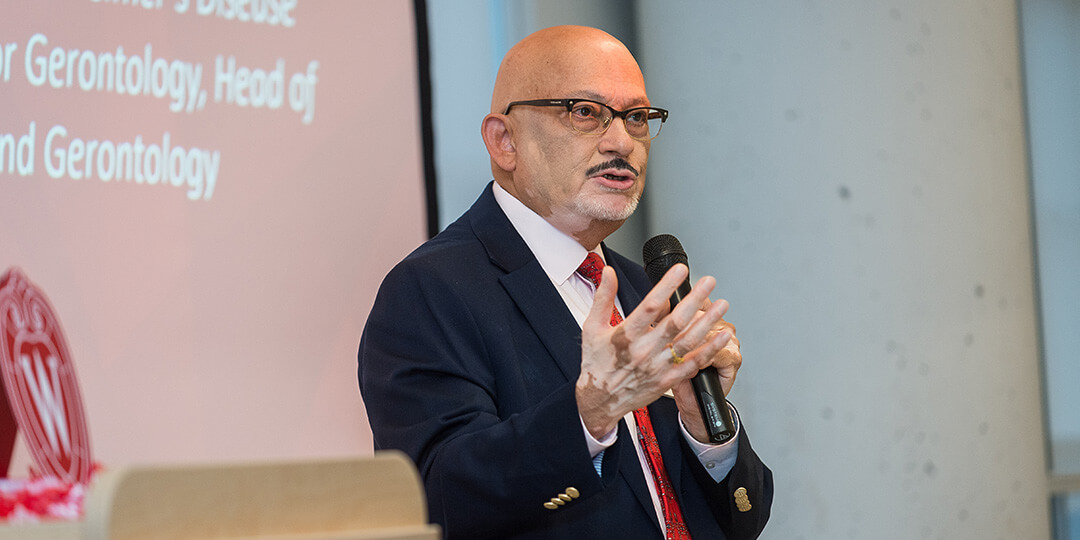 Dr. Sanjay Asthana shares his work researching Alzheimer's disease.