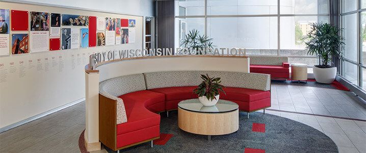 UW Foundation Lobby.