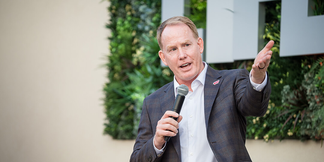 Shawn Eichorst, the new athletic director for UW–Madison, shares a story.