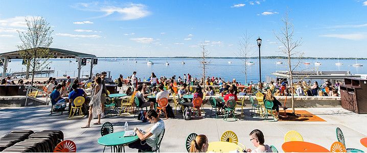 New Memorial Union Terrace photo by Bryce Richter.