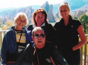 Rachel Krebs Paull, Richard Paull, Kay Paull Pike and Betsy Pike.