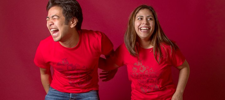 Photo of models from the Red Shirt 8 shoot.