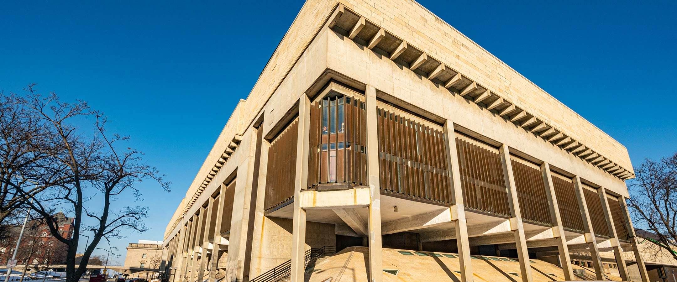 Exterior Humanities building