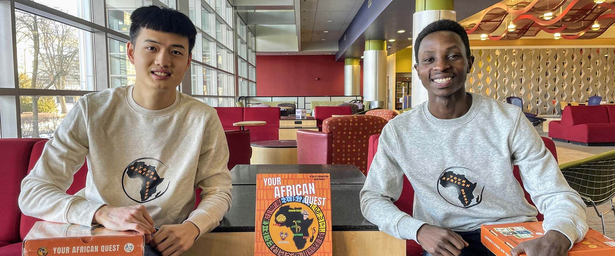 Joel Baraka and Anson Liow