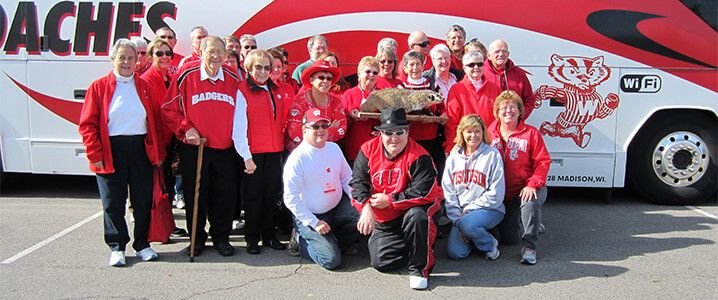 Wisconsin Alumni Travel Bus Image