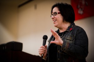 Blum talks early forensic science at the WAA: Sedona Chapter Founders' Day on March 12, 2012.