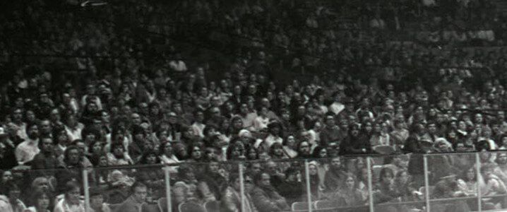 Crowd as the Badgers take on U.S.S.R in 1978