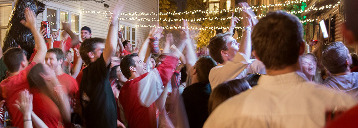 Photo from football game watch.